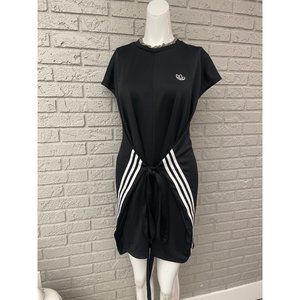 Adidas Originals PRIMEGREEN Black Athletic Short Jumpsuit Size M NWT
